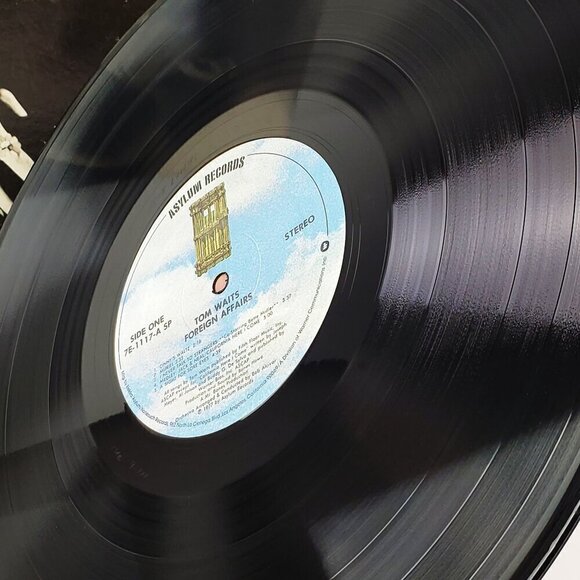 Tom Waits Foreign Affairs Vinyl Record 7E-1117 1977 Asylum Stereo 1st Press - Picture 10 of 12